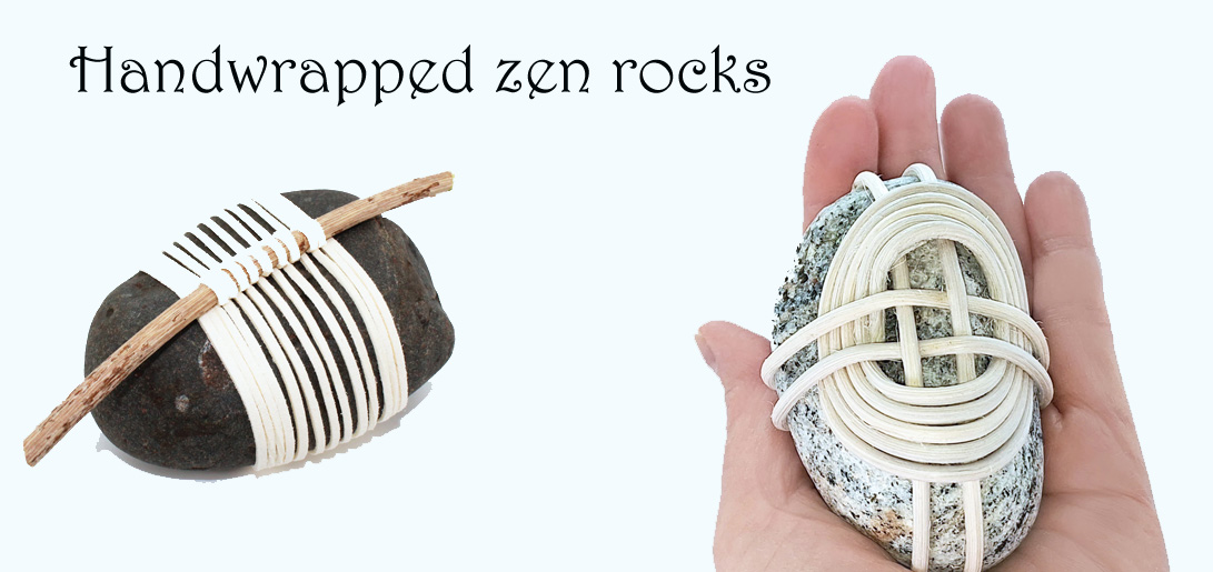 wrapped rock art
